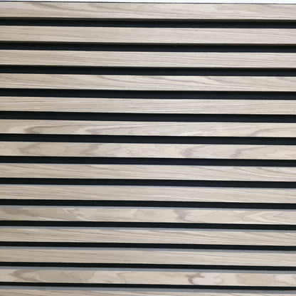 Pack mit 4 Quadratischen Holz-Akustik-Wandpaneelen 600mm x 600mm Mit 1x Gratis-Kleber