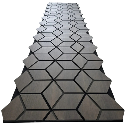 Premium Sechseck-Akustik-Wandpaneel (240cm x 60cm)