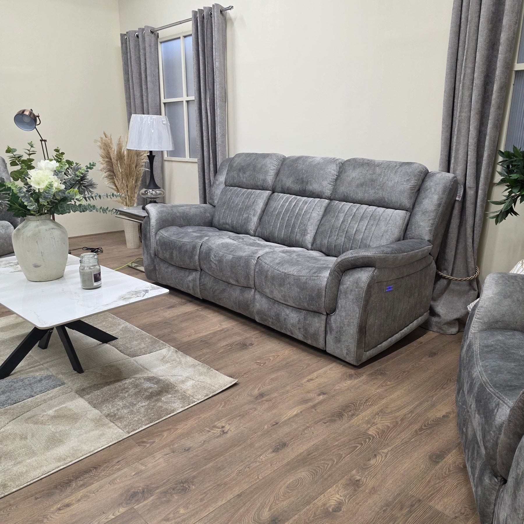 Das Washington Elektrisches 3+2+1 Relaxsofa-Set