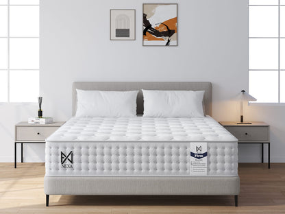 Die Luxury Plush Nexus 1000 Taschenfederkern-Pillowtop-Matratze – Fest