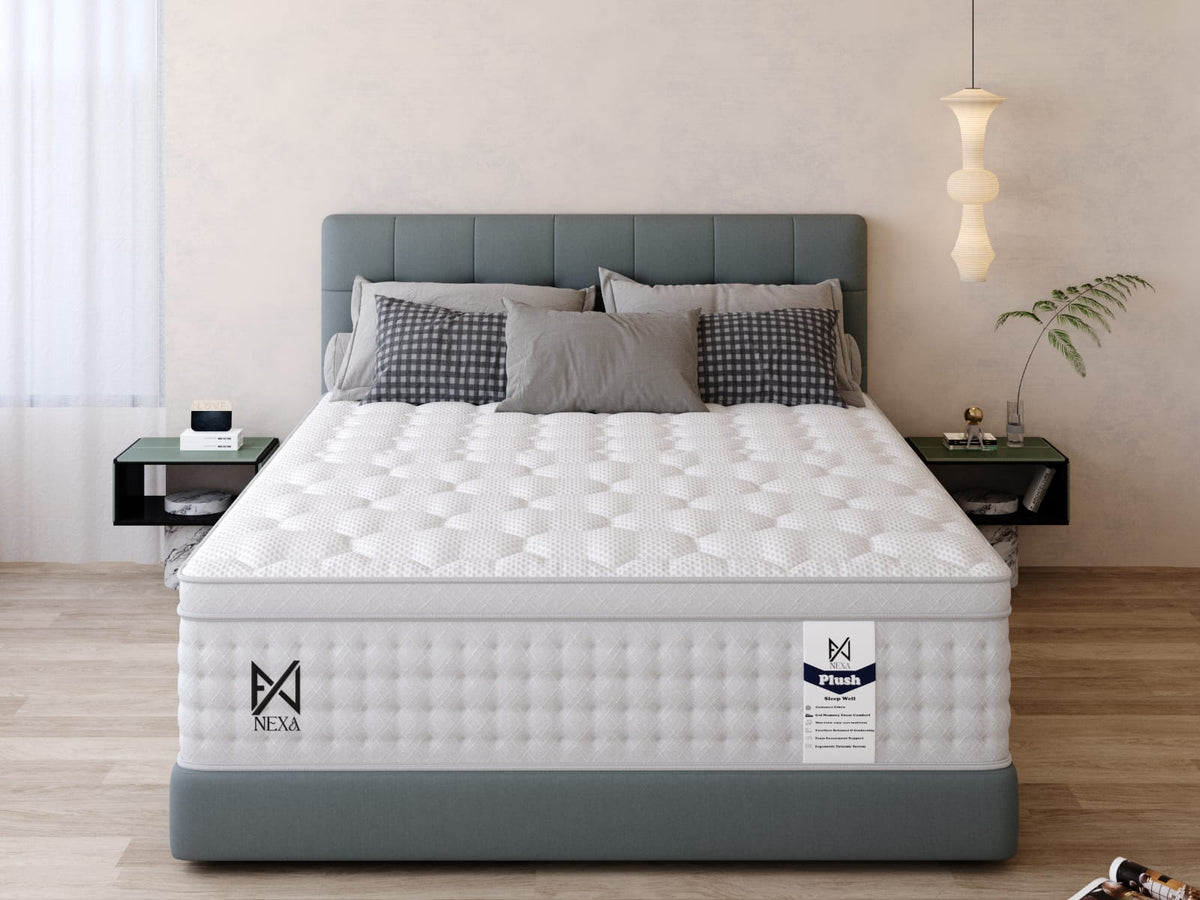 Die Luxury Plush Nexus 2000 Taschenfederkern-Pillowtop – Weich